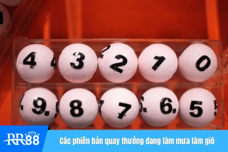 Các phiên bản quay thưởng đang làm mưa làm gió